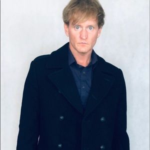 Express mens military Style coat size medium.